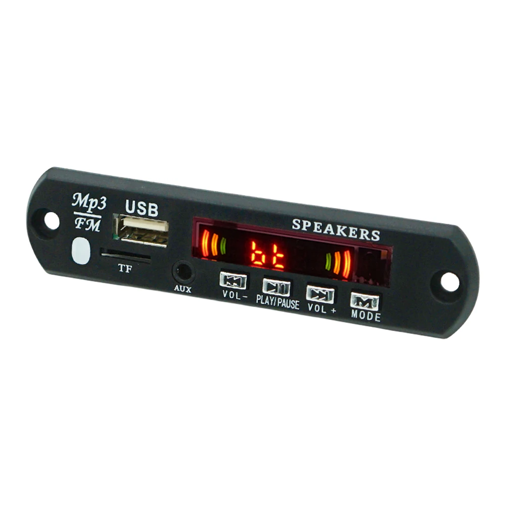 Amplificateur Bluetooth 2*5W 12V Décodeur MP3 Lecteur musical auto Radio FM