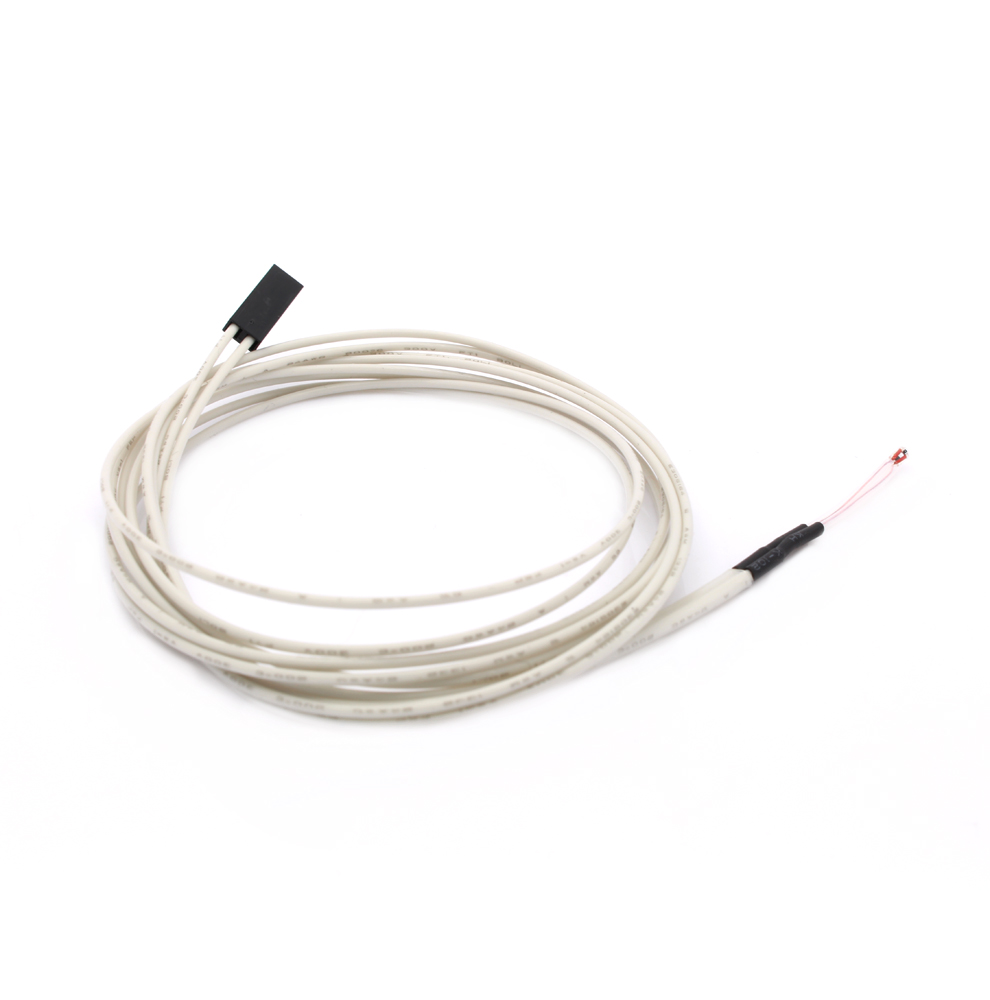 Thermistor NTC 3950 100k Ohm avec câble de connexion de 1 m 2 broches – Image 5