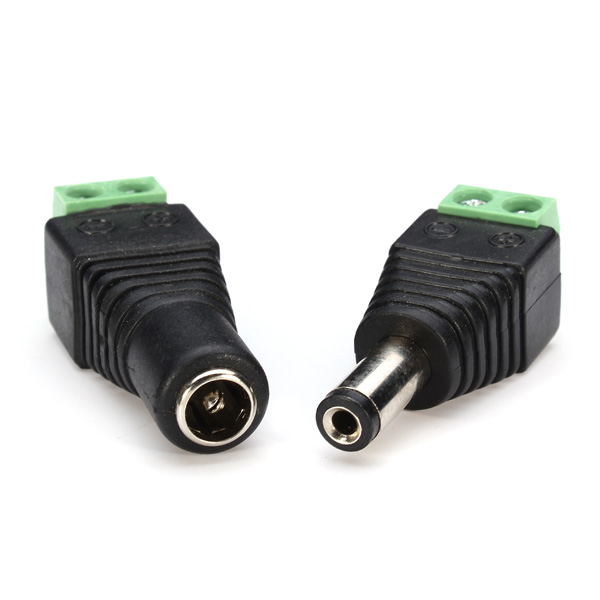 Adaptateur paire connecteur DC femelle/mâle