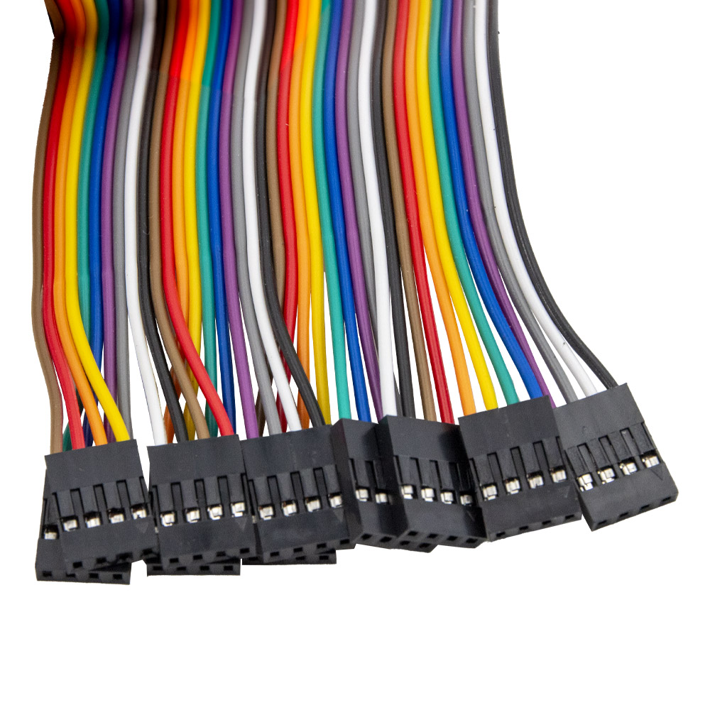 10x câble Dupont 4 broches femelle-mâle 30 cm – Image 2