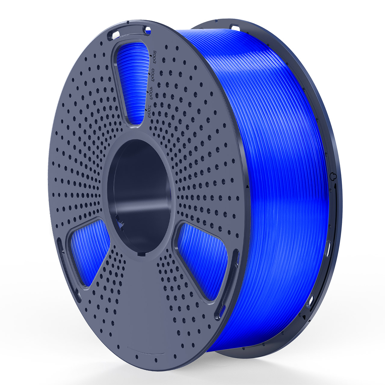 Filament PETG Sunlu Bleu transparent 1,75 mm 1 kg
