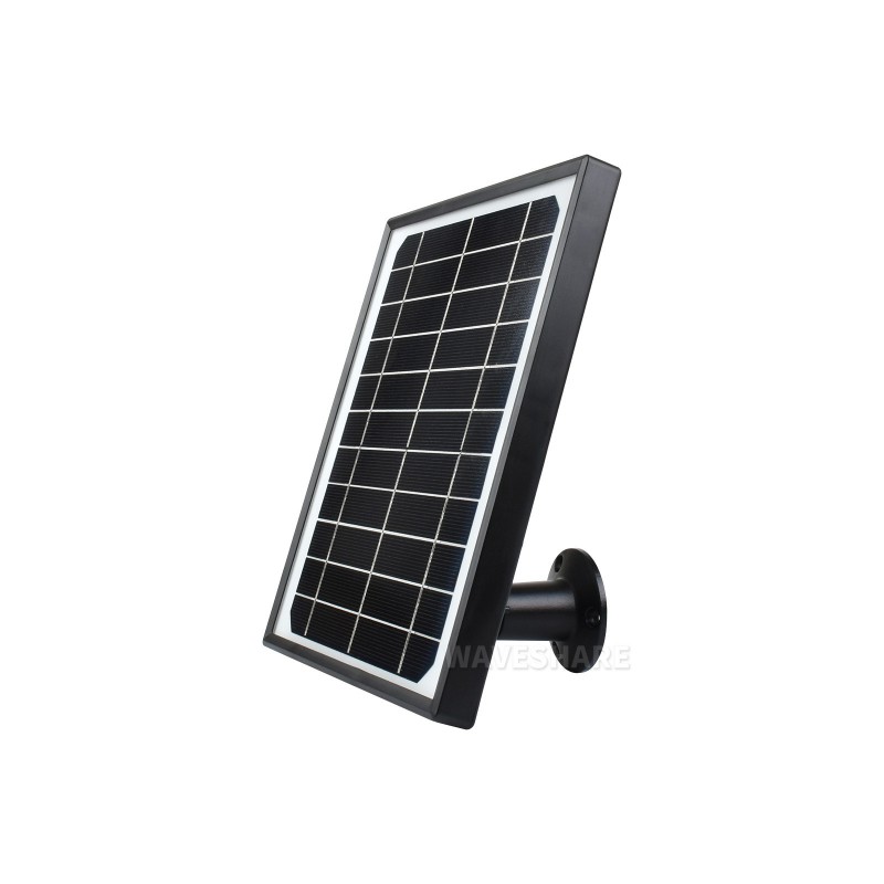 Panneau solaire Waveshare en silicium monocristallin 5,5V 6W étanche avec support – Image 5