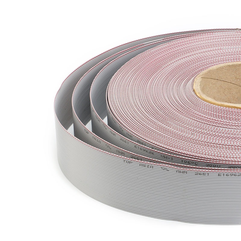Câble ruban 1 mètre 34 broches 1,27 mm (gris) – Image 3