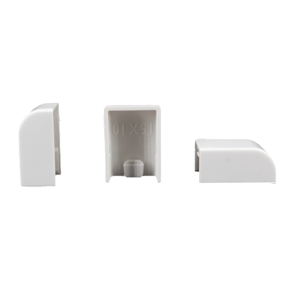 10x yourDroid capuchon d'extrémité de gaine de câbles 15x10 blanc – Image 3