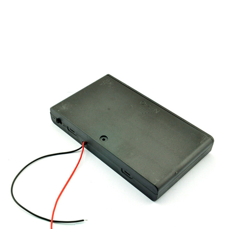 Support de piles pour 8x piles AA 12V avec interrupteur marche/arrêt – Image 3