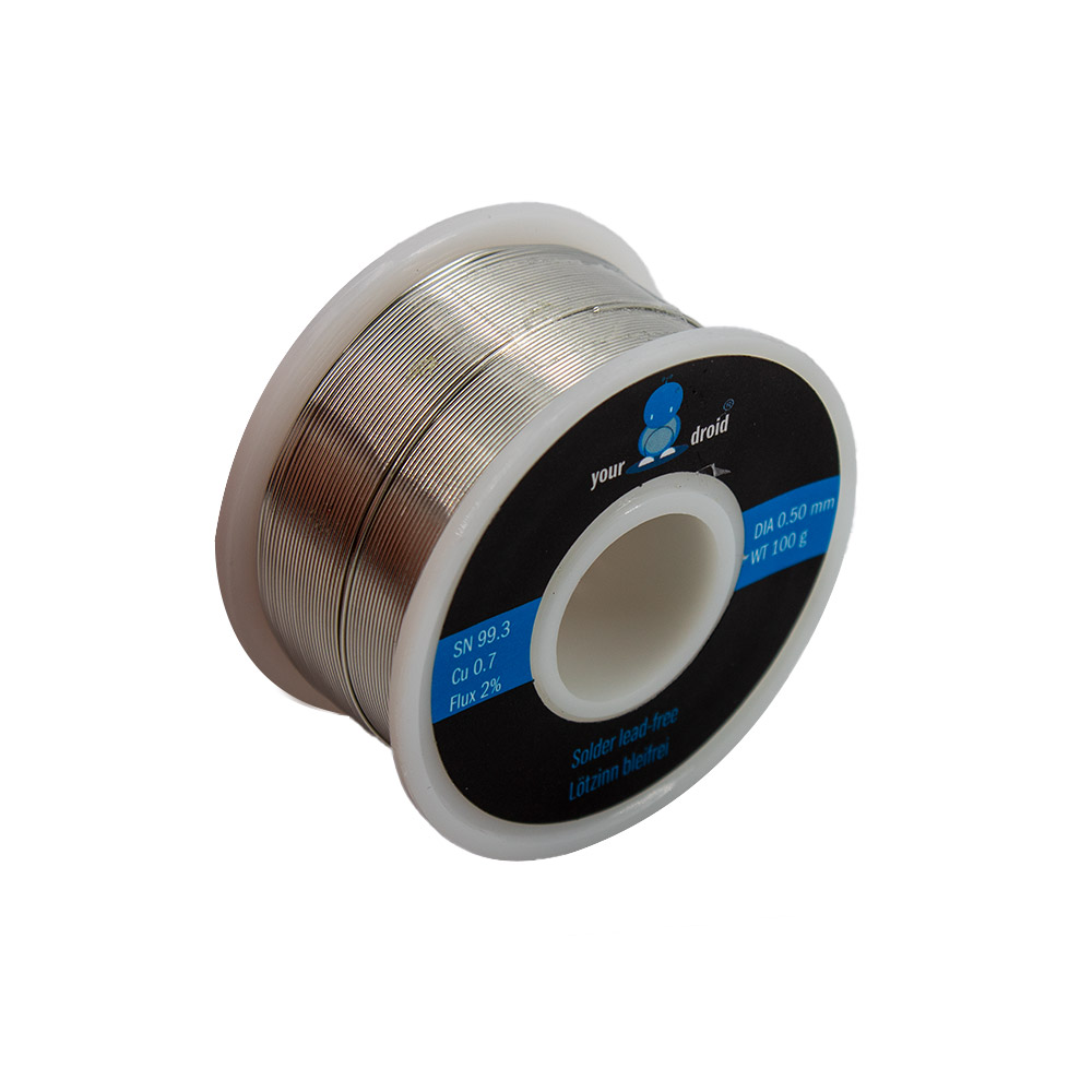 Étain à souder 0,5mm 100g sans plomb – Image 2