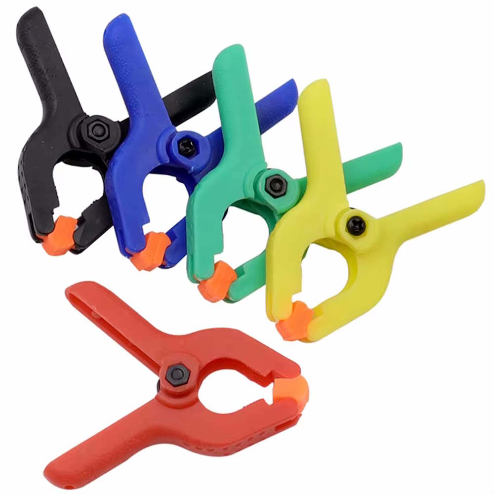 5x pince-serre 50 mm (2") multicolore – Image 3