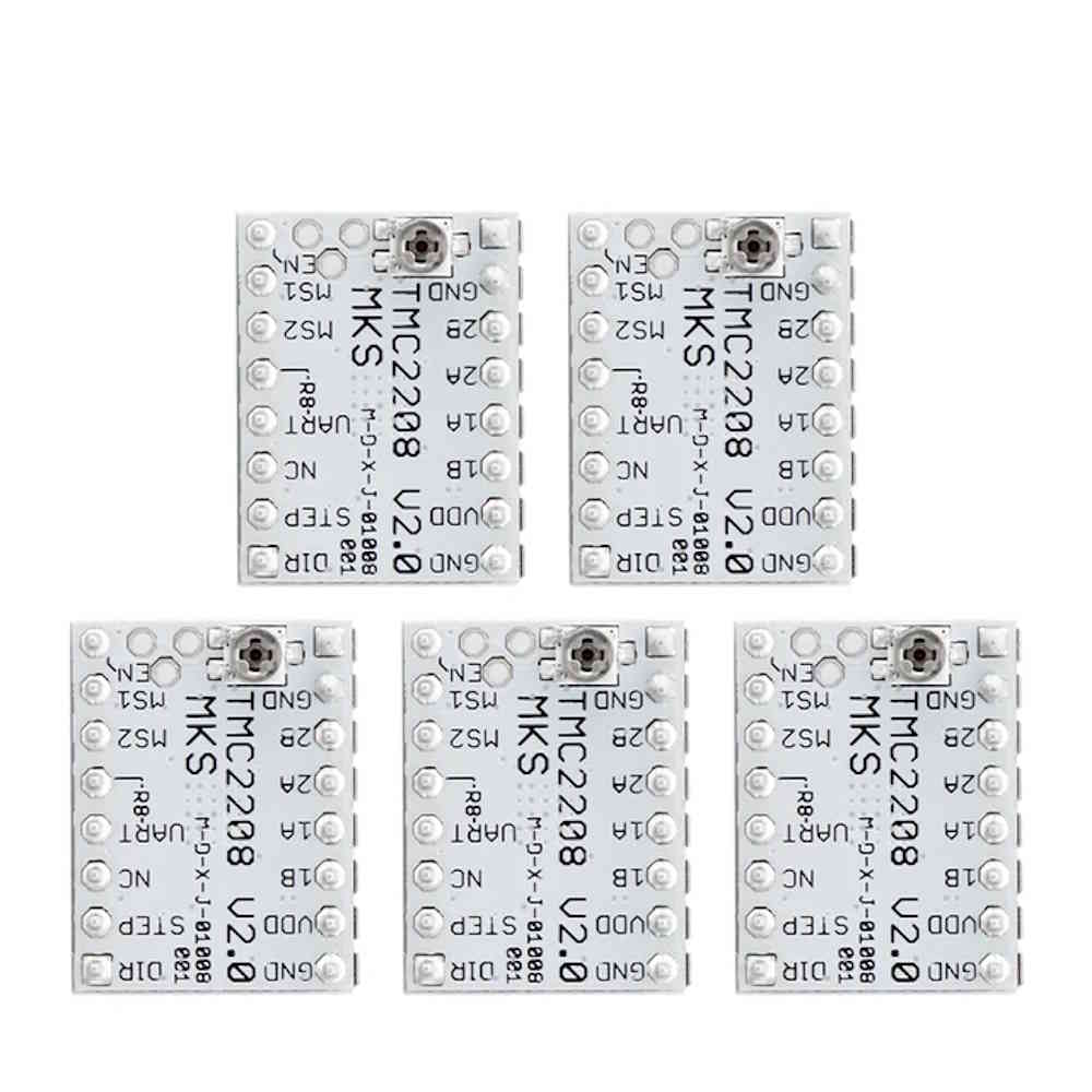 5x MKS TMC2208 pilote de moteur pas à pas ultra-silencieux
