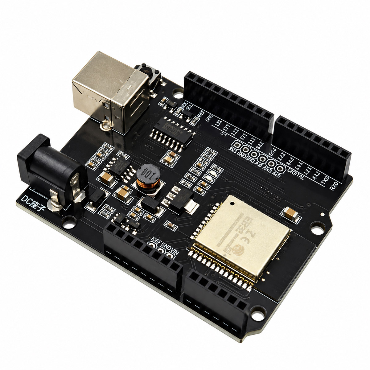 Carte de développement ESP32 D1 UNO R3 USB-B