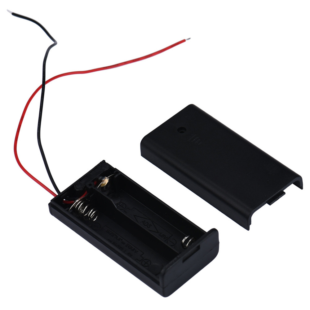 Support de piles 2x AA 3V avec interrupteur marche/arrêt – Image 2