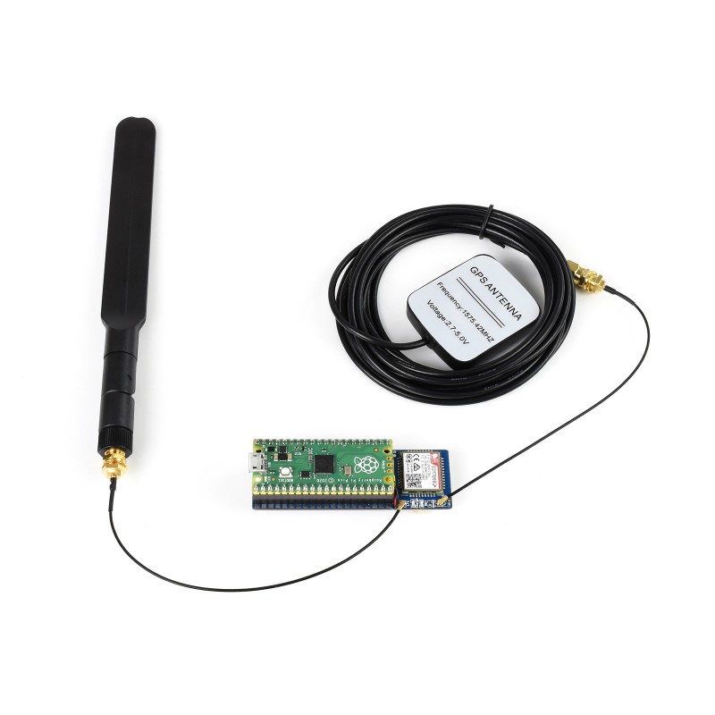 Module Waveshare SIM7080G NB-IoT / Cat-M(eMTC) / GNSS pour Raspberry Pi Pico – Image 3