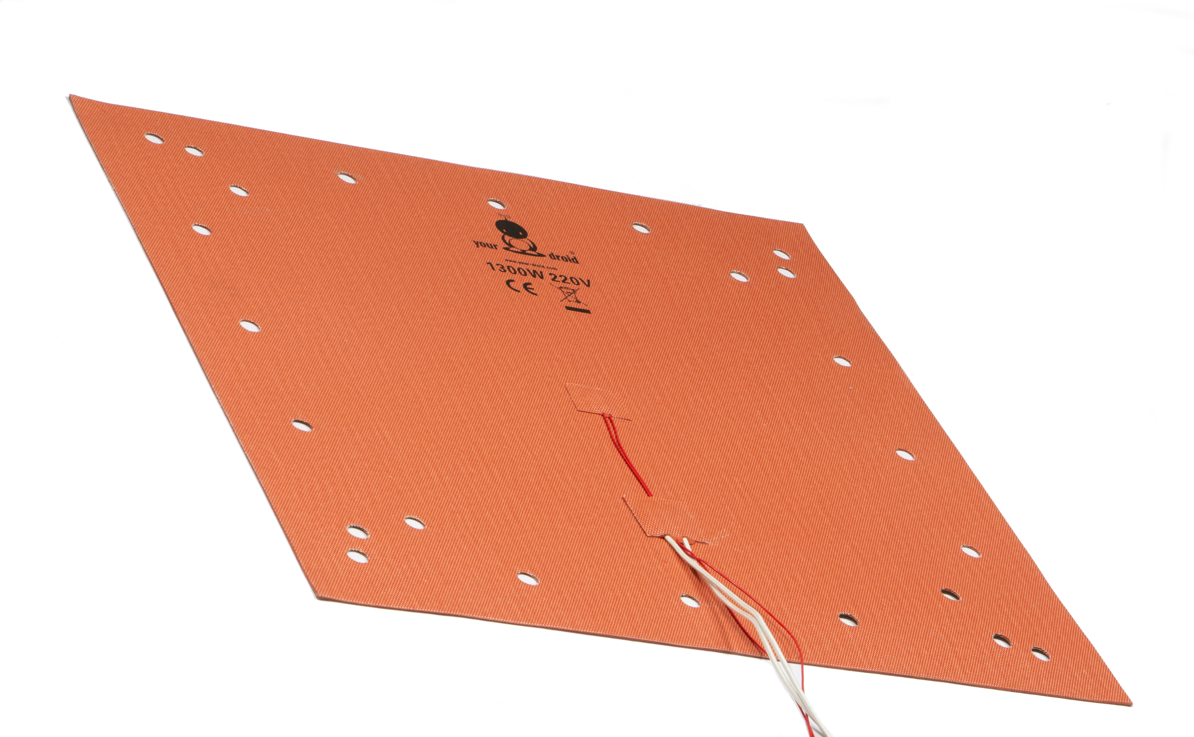 yourDroid Tapis chauffant / Plateau chauffant 220V 1300W 508 x 508 mm pour CR-10 S5