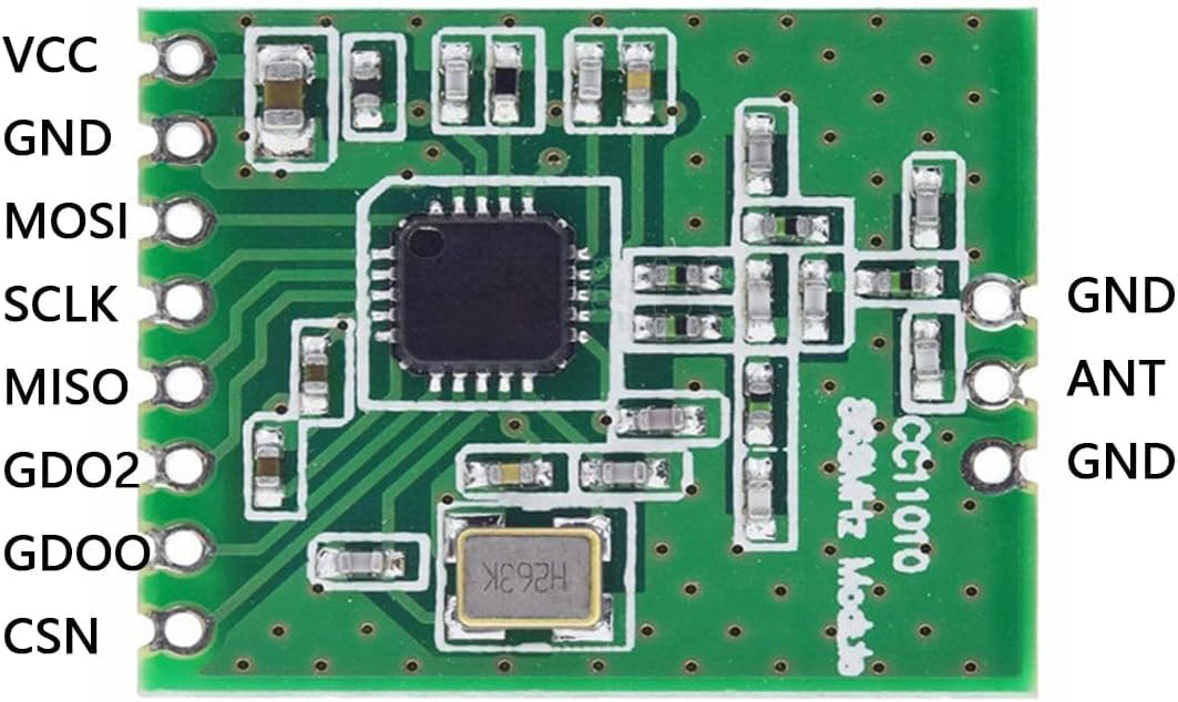 Module radio CC1101 868 MHz émetteur-récepteur pour Arduino et IoT – Image 4