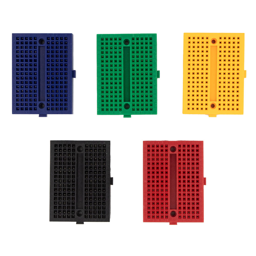 5x Mini carte breadboard SYB-170 (multicouleur)