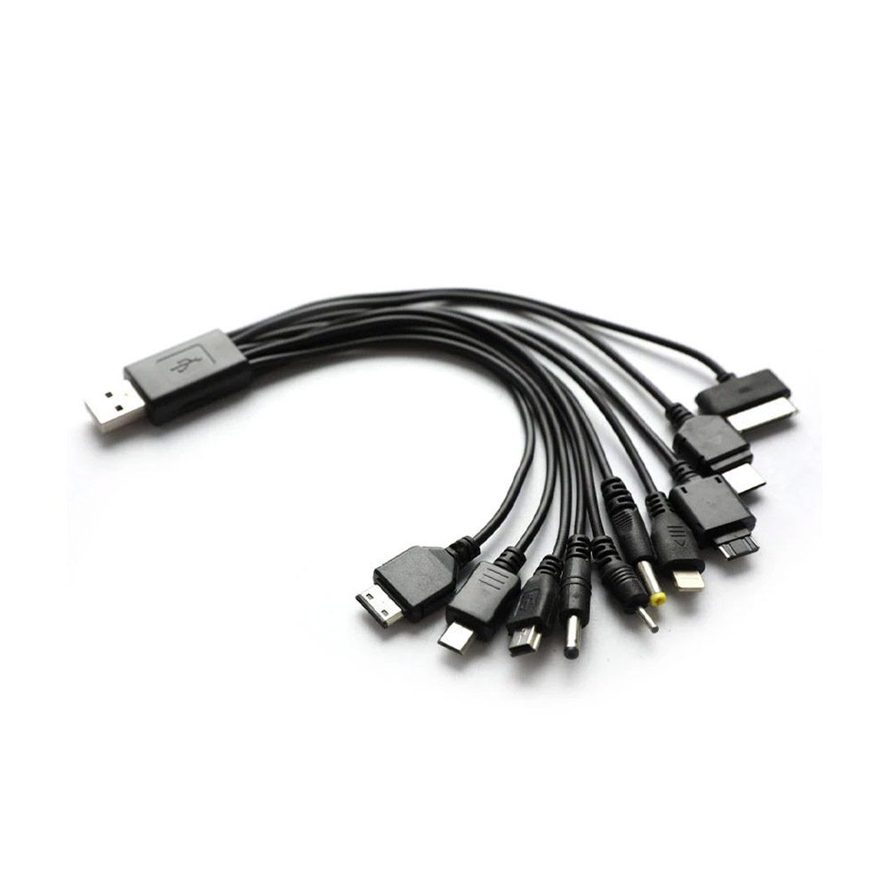Câble de charge USB universel 10-en-1 pour smartphones et téléphones portables – Image 2