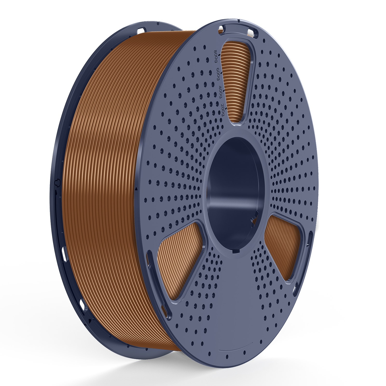 Filament PETG Sunlu, couleur Coffee Brown, 1,75 mm, 1 kg – Image 3