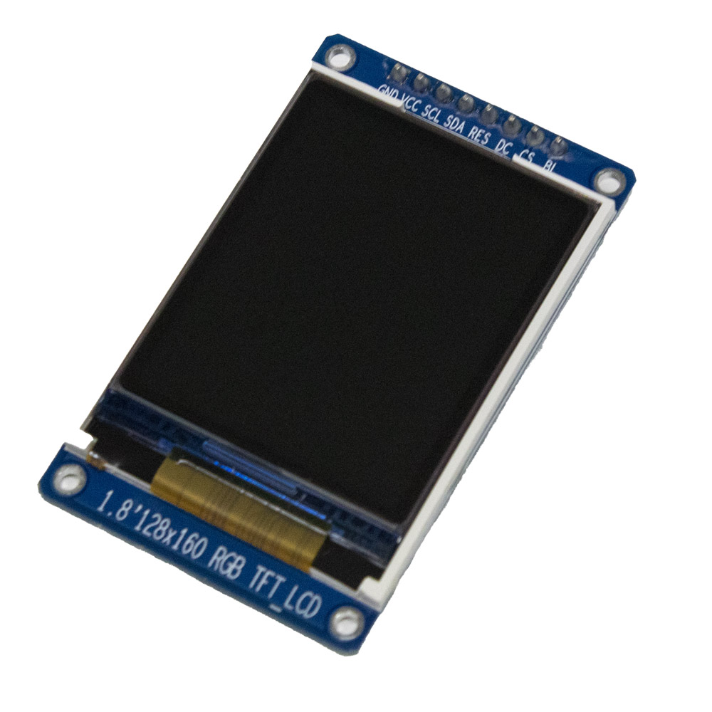 Module d'affichage TFT LCD 1,8" 128x160 couleurs ST7735S