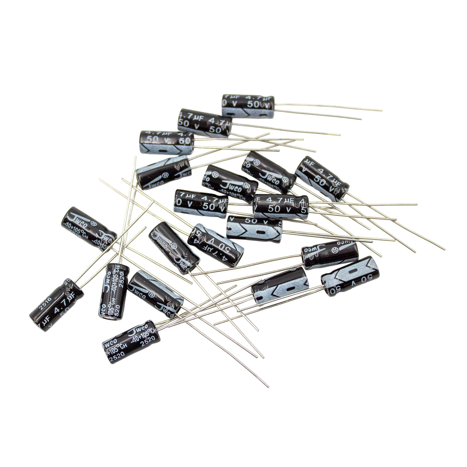 20x condensateur électrolytique 4,7 µF 50V radial 5x11 mm – Image 2