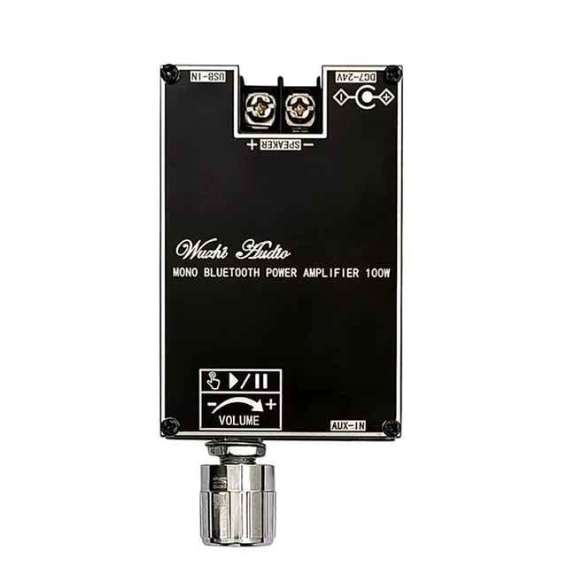 Module amplificateur audio mono Bluetooth 100W ZK-1001B