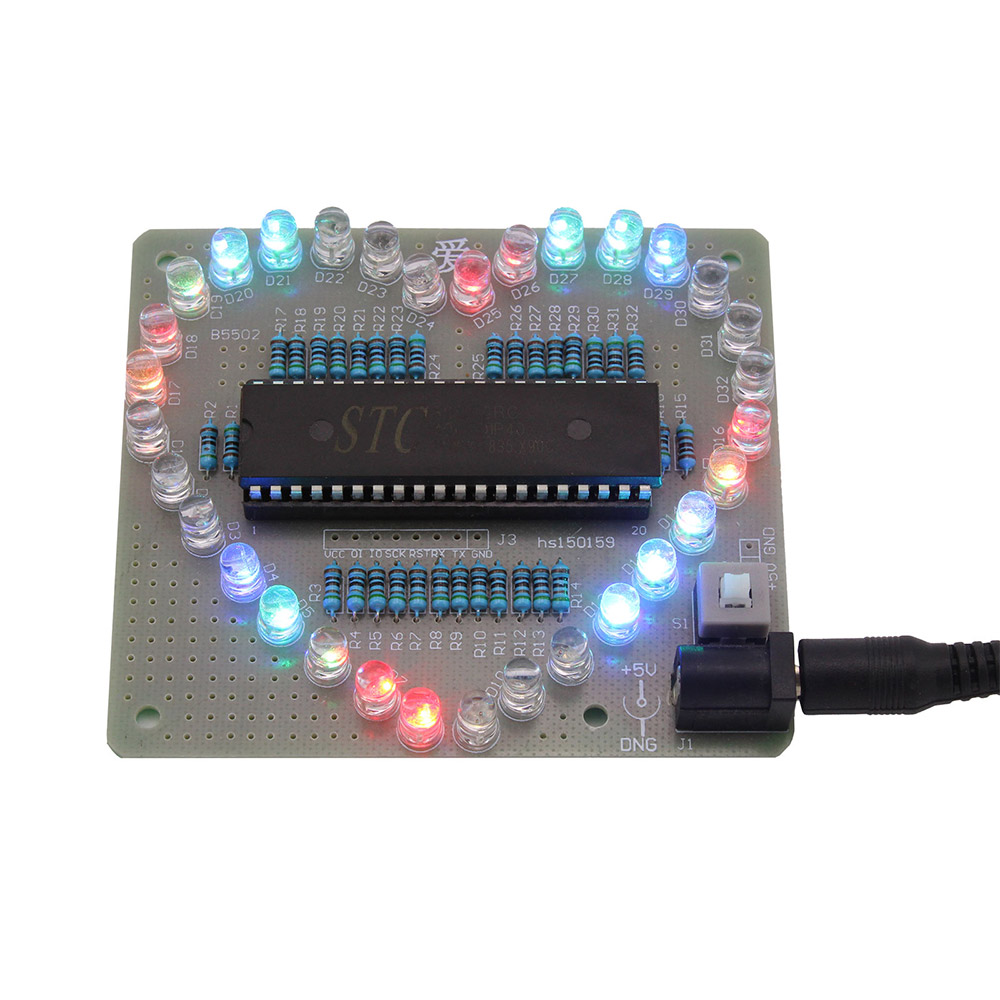 Kit Cœur LED multicolore – Image 2