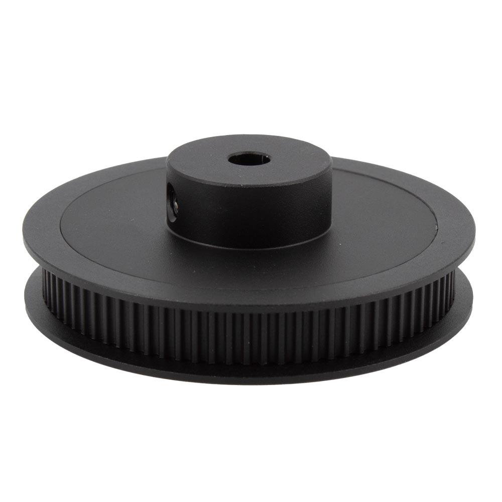Poulie GT2 80 dents alésage 5 mm pour courroie 6 mm (Noir) – Image 3