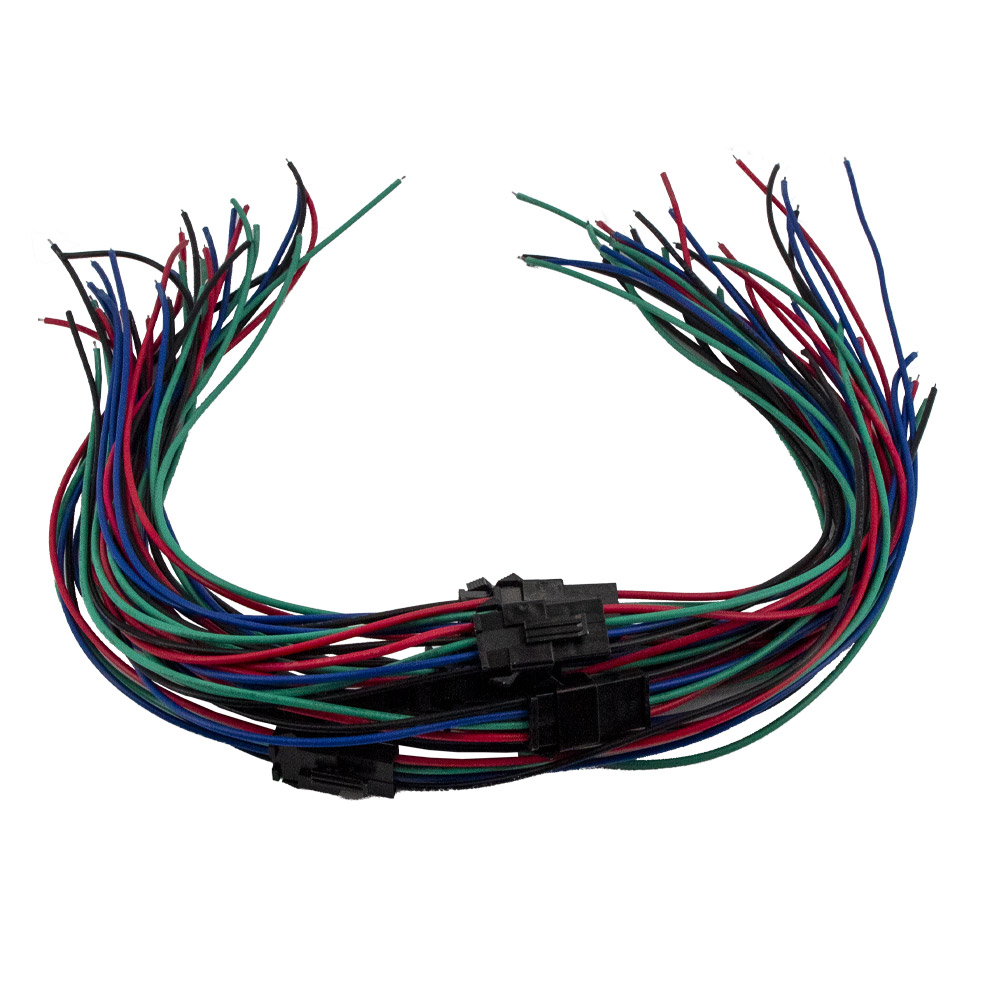 10x 1 paire câble 4PIN JST pour bandes LED RGB