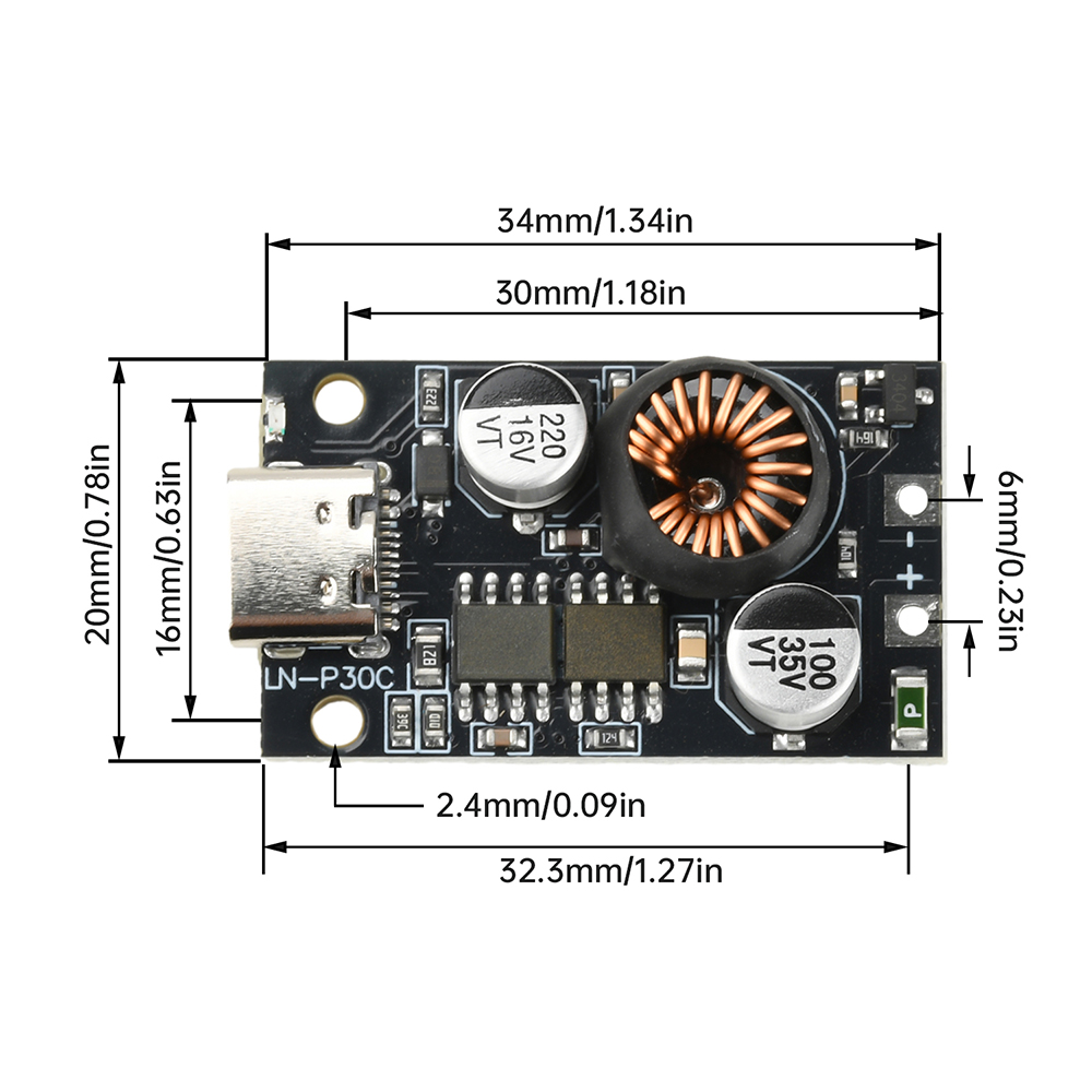 Module de charge rapide 30W USB-C PD3.0 QC3.0 – Image 4