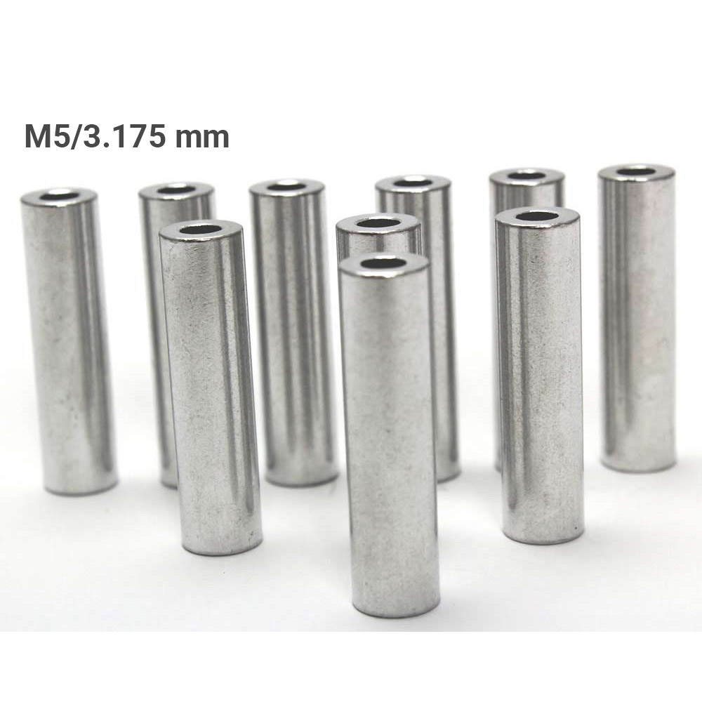 10x entretoise en aluminium M5/3,175 mm (1/8 pouce)