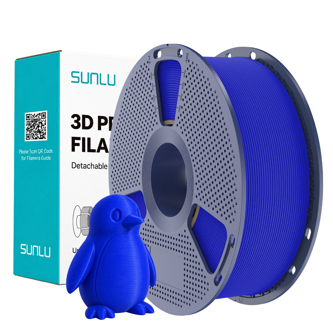 Filament Sunlu PLA mat 1.75mm Klein Blue 1kg
