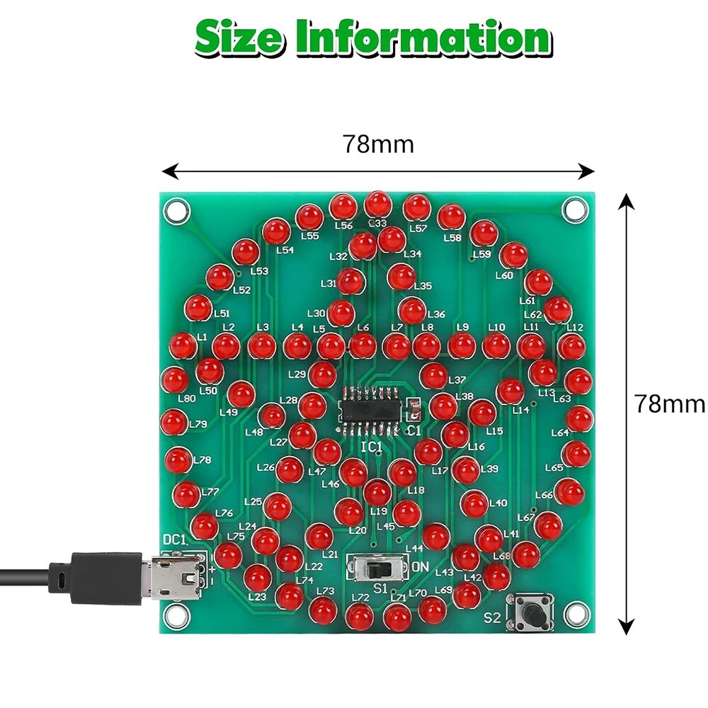 Kit LED Chenillard Étoile Pentagramme – Image 6