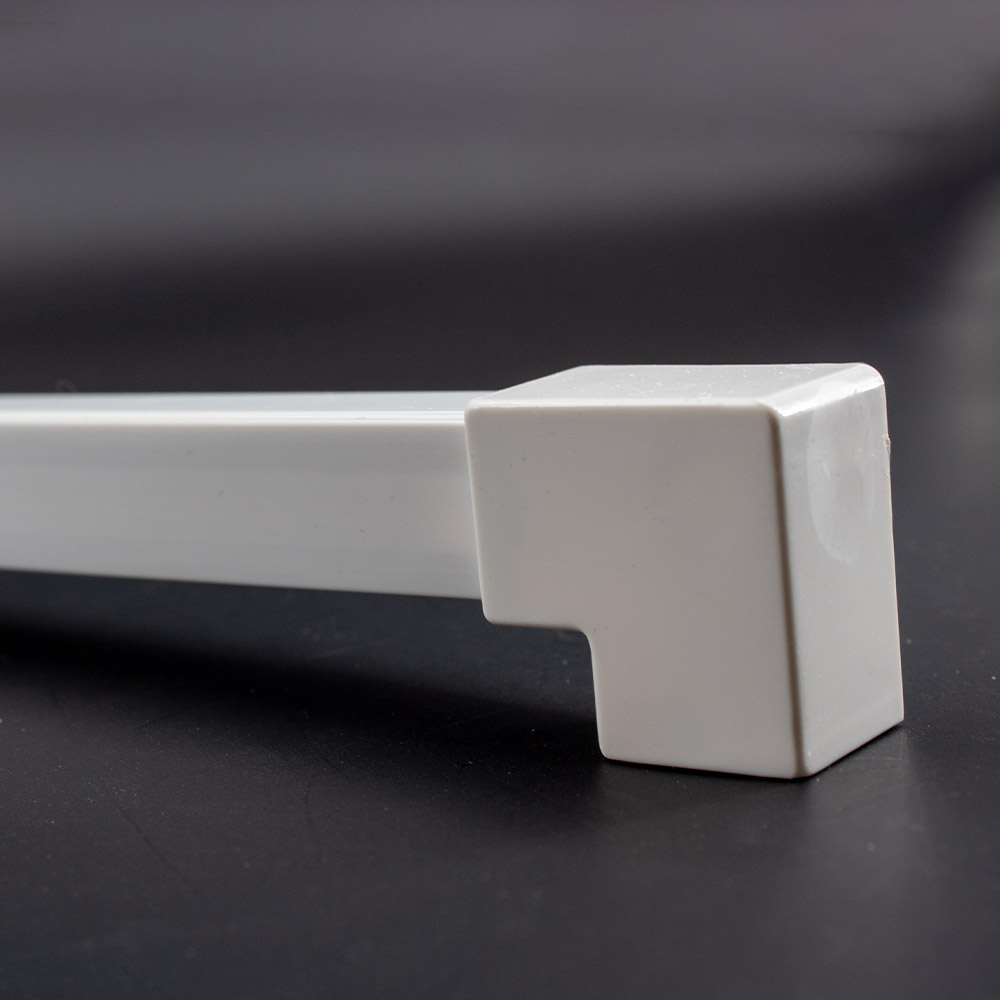 10x yourDroid canal de câbles pièce en L 16x16 blanc – Image 6