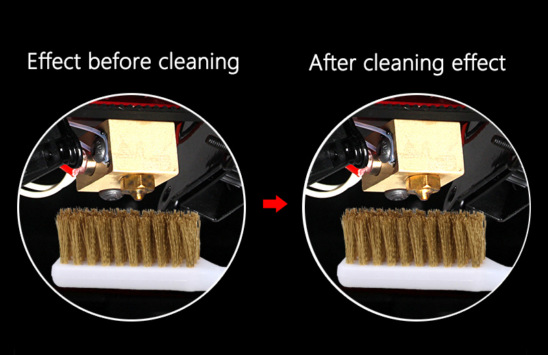 Brosse en laiton pour nettoyage de buses d'imprimante 3D – Image 5