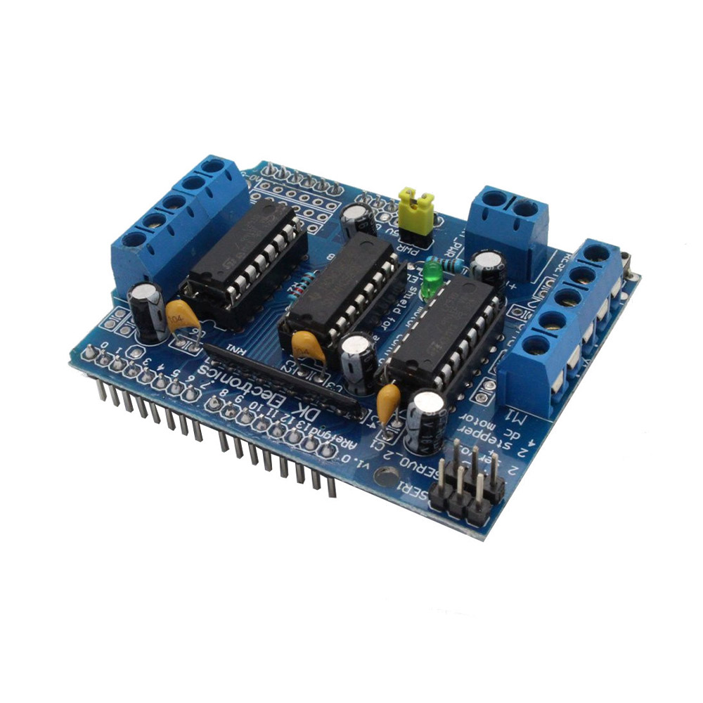Shield L293D pour moteur compatible Arduino