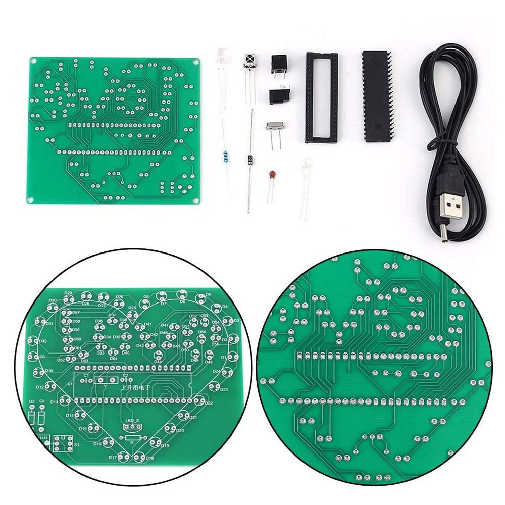Kit Love LED-Cœur à souder – Image 7