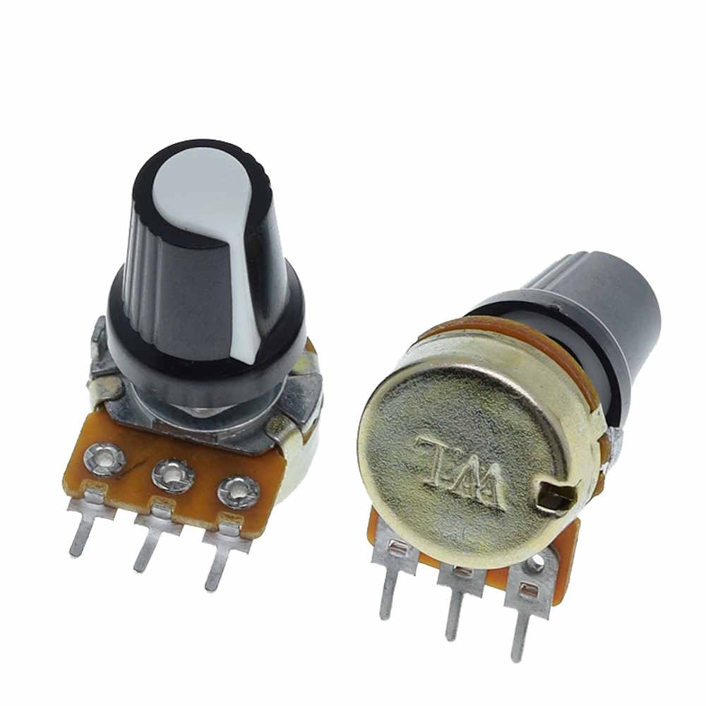 10x Potentiomètre rotatif WH148 1K linéaire 3 broches – Image 2