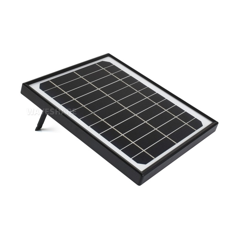 Panneau solaire Waveshare en silicium monocristallin 5,5V 6W étanche avec support – Image 8
