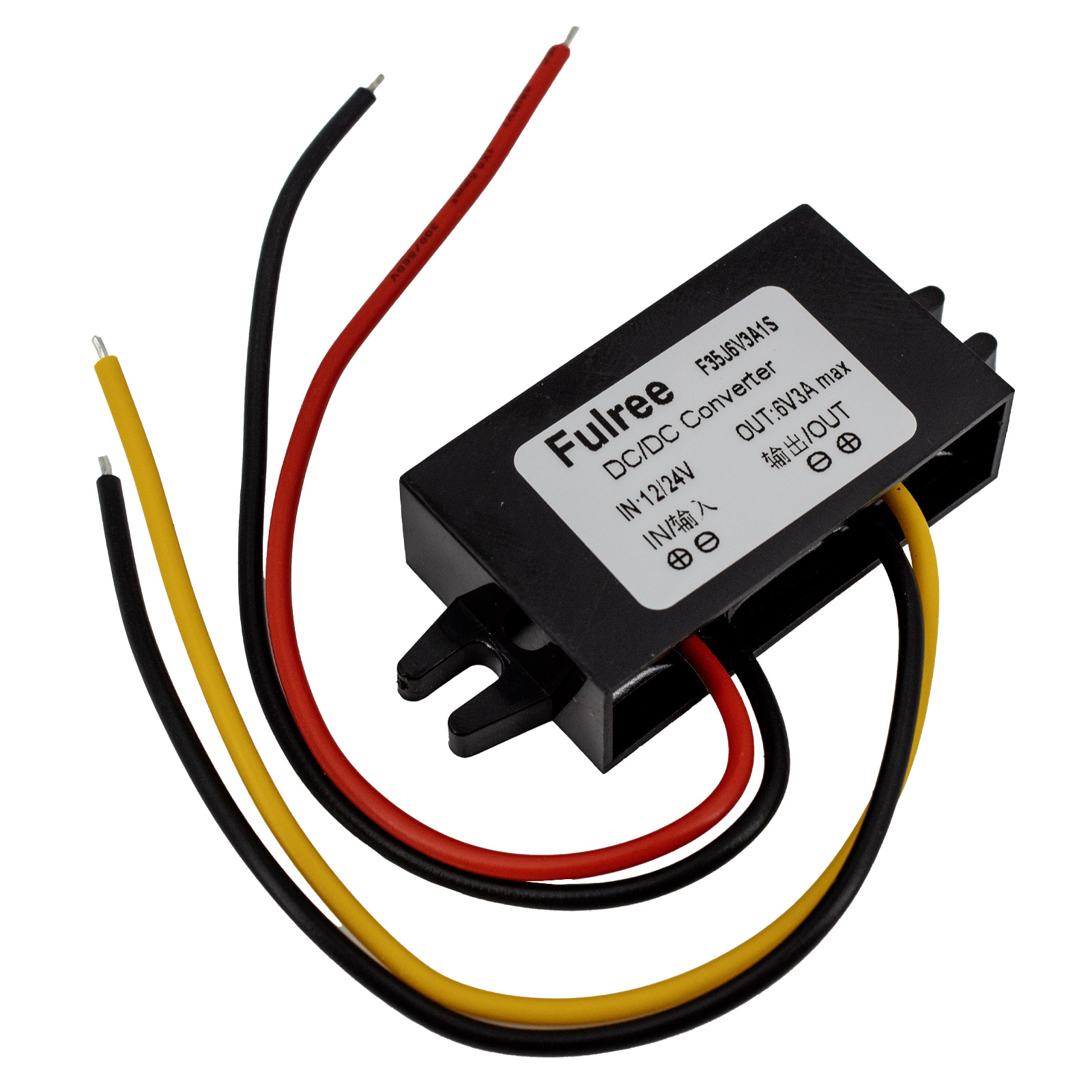 Convertisseur de tension étanche DC-DC 12V 24V vers 6V 3A 18W – Image 2