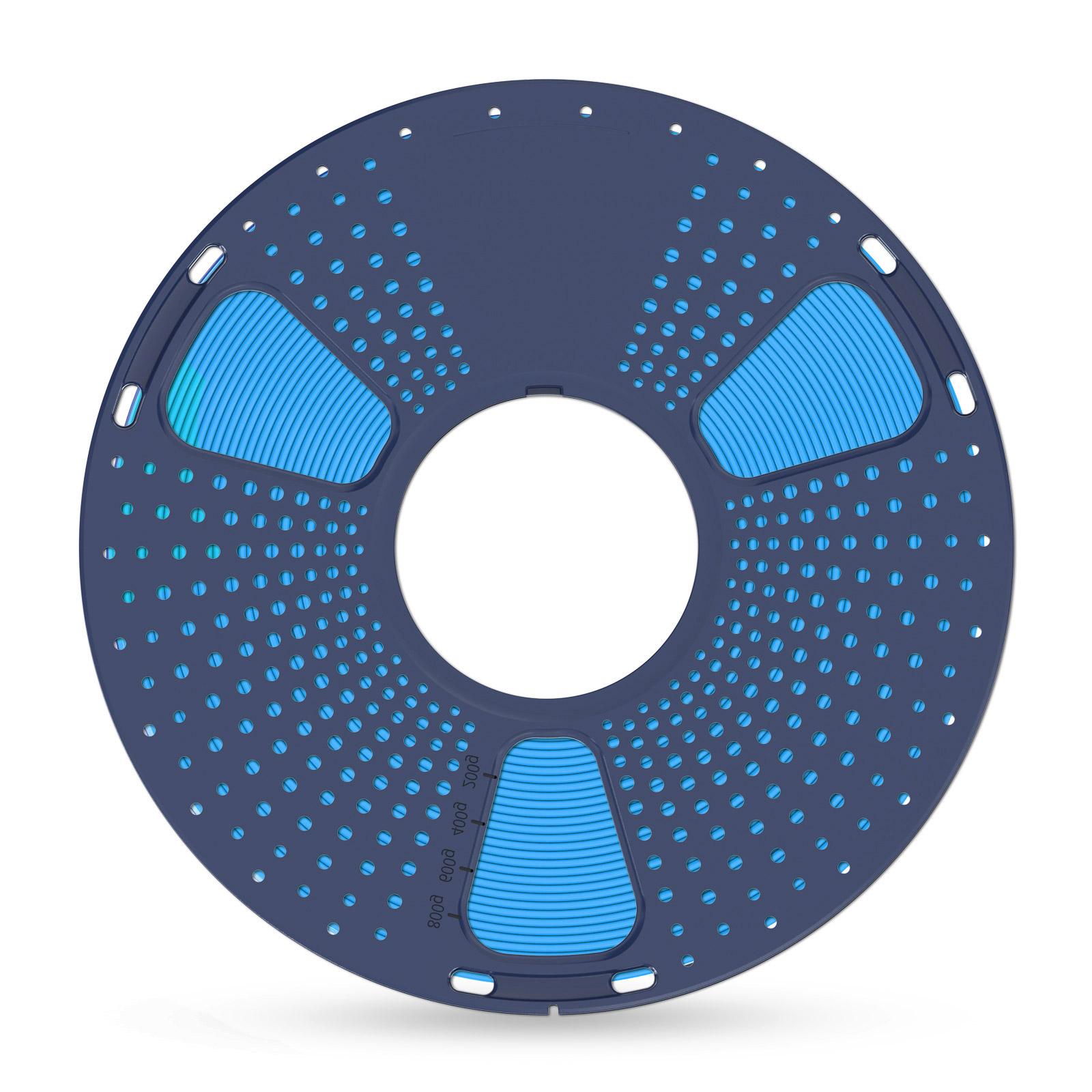 yourDroid TPU 95A Filament Bleu azur 1.75mm 1kg