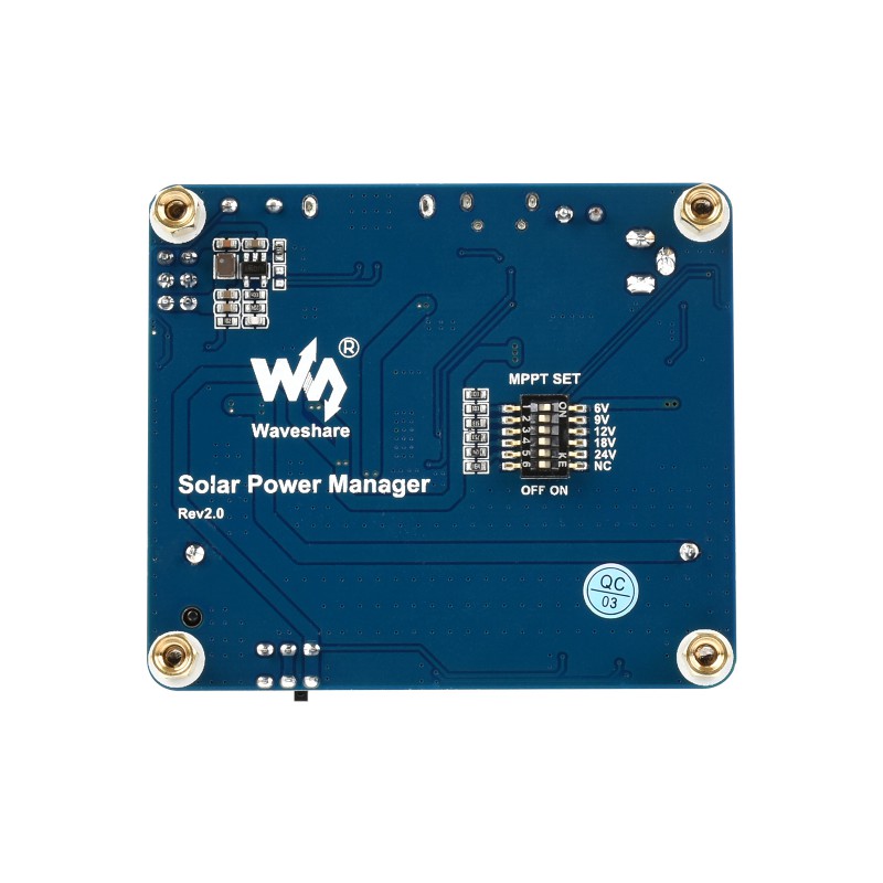 Module Waveshare Solar Power Manager pour panneau solaire 6V-24V – Image 3
