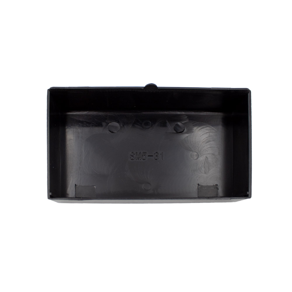 Boîtier projet ABS 124 x 70 x 52 mm noir – Image 3