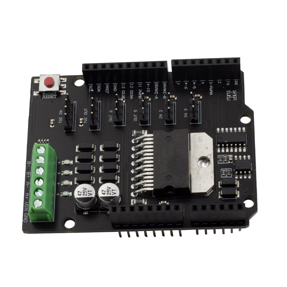Shield de pilotage de moteur L298NH pour Arduino Uno R3 & Mega R3 – Image 3