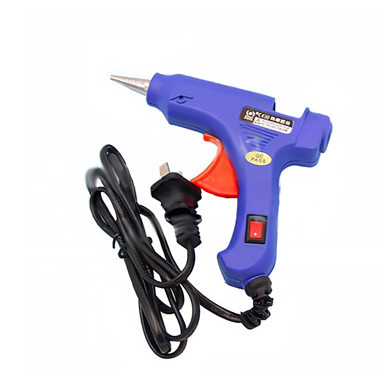 Pistolet à colle chaude 20 W avec élément chauffant PTC pour bâtons de colle de 7 mm – Image 2