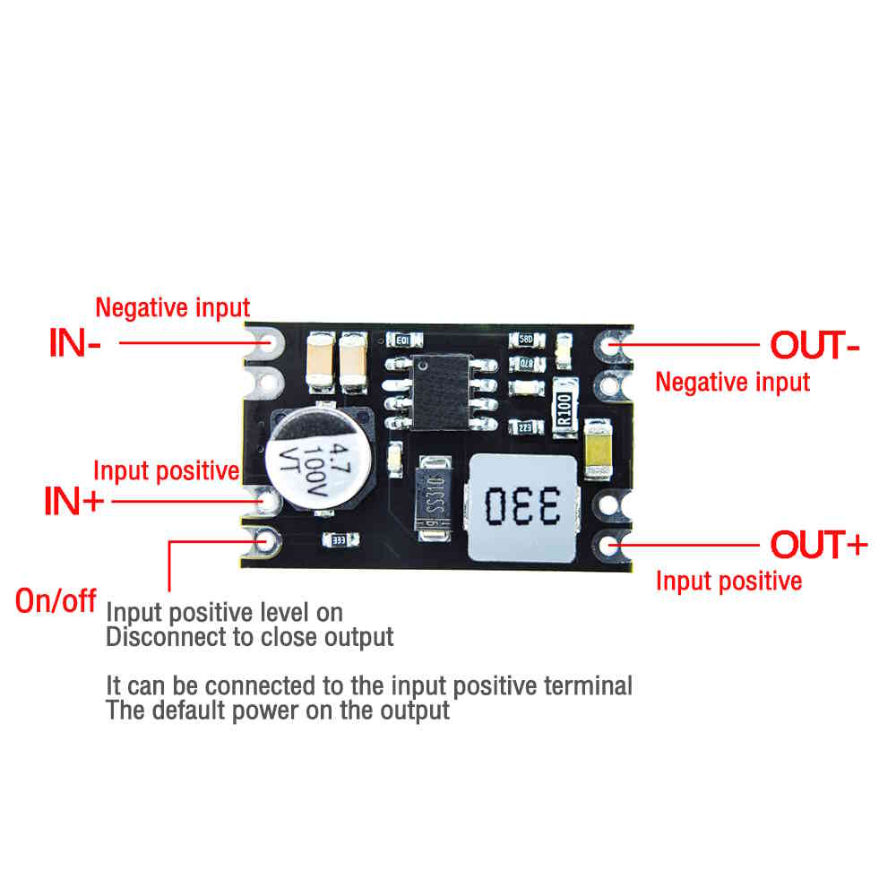 Module régulateur de tension Step-Down DC 6-100V vers 5V – Image 4
