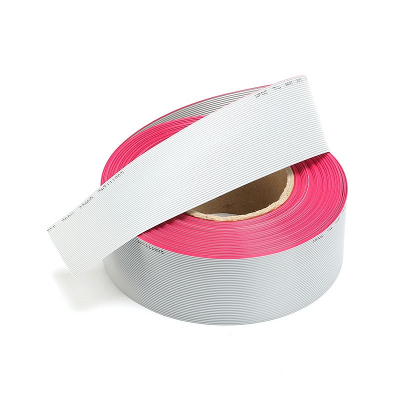 Câble ruban 40 broches 1,27 mm (gris) - 1 mètre