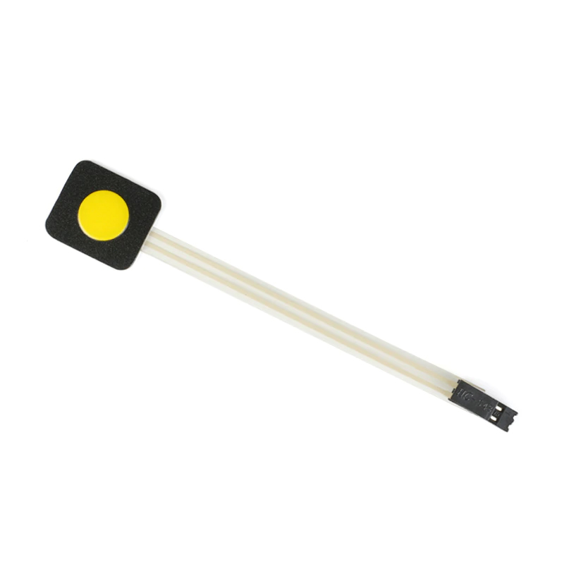 Clavier à membrane 1 touche (jaune)