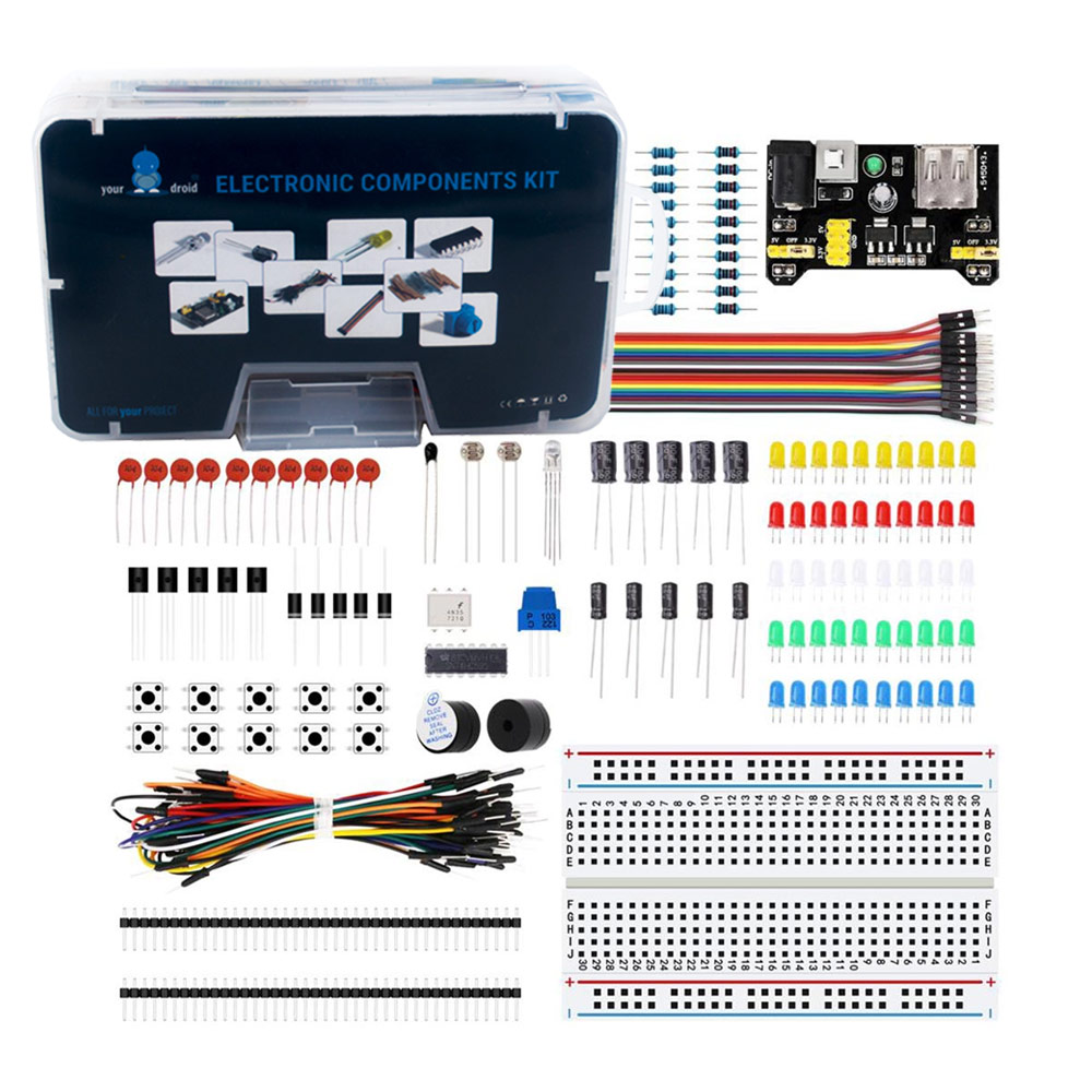 yourDroid kit électronique pour Breadboard compatible avec Arduino