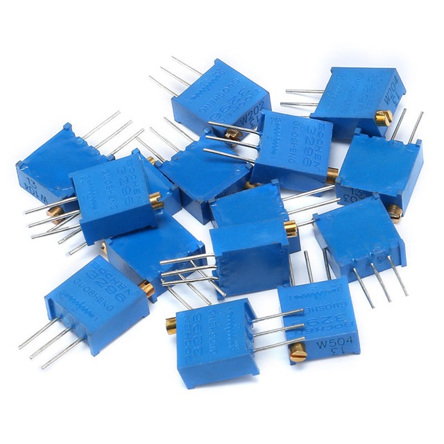 Kit de potentiomètres ajustables 3296 15 valeurs