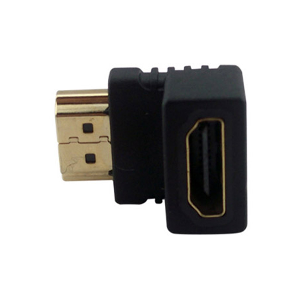 Adaptateur HDMI coudé 90° HDMI A femelle vers HDMI A mâle