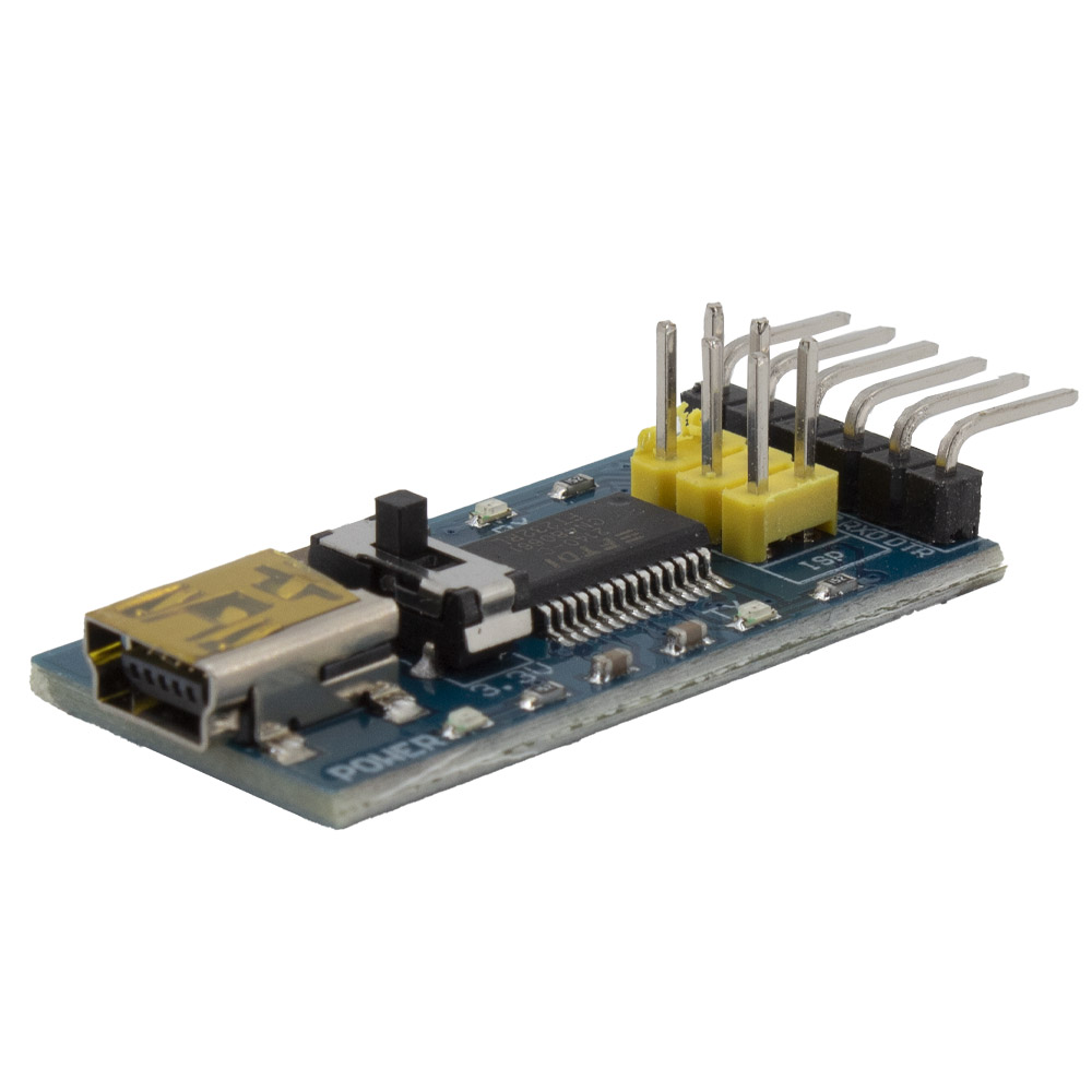 FTDI Basic Program Downloader - USB vers TTL FT232 - carte breakout 3,3V 5V