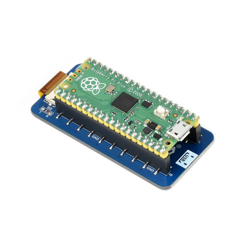 Waveshare 2.13" module d'affichage E-Paper (B) pour Raspberry Pi Pico 3 couleurs – Image 5